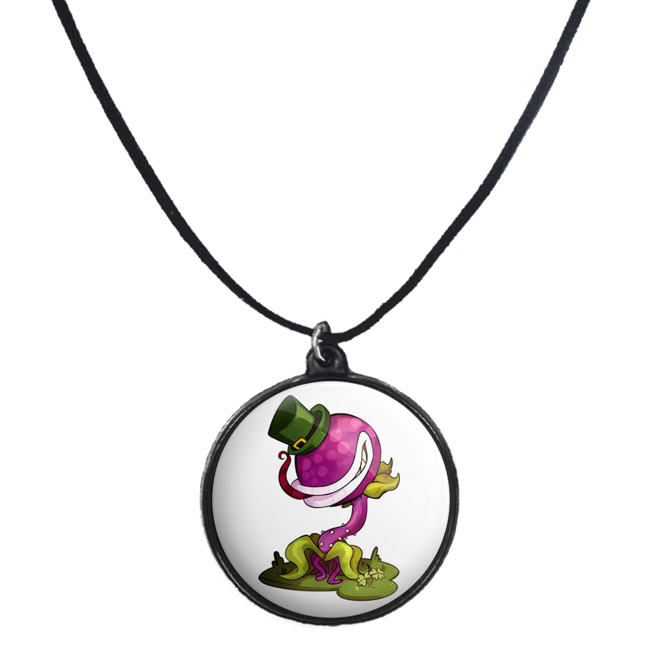 گردنبند پرمانه طرح Plants vs Zombies کد pmb.27959مدل دو طرفه