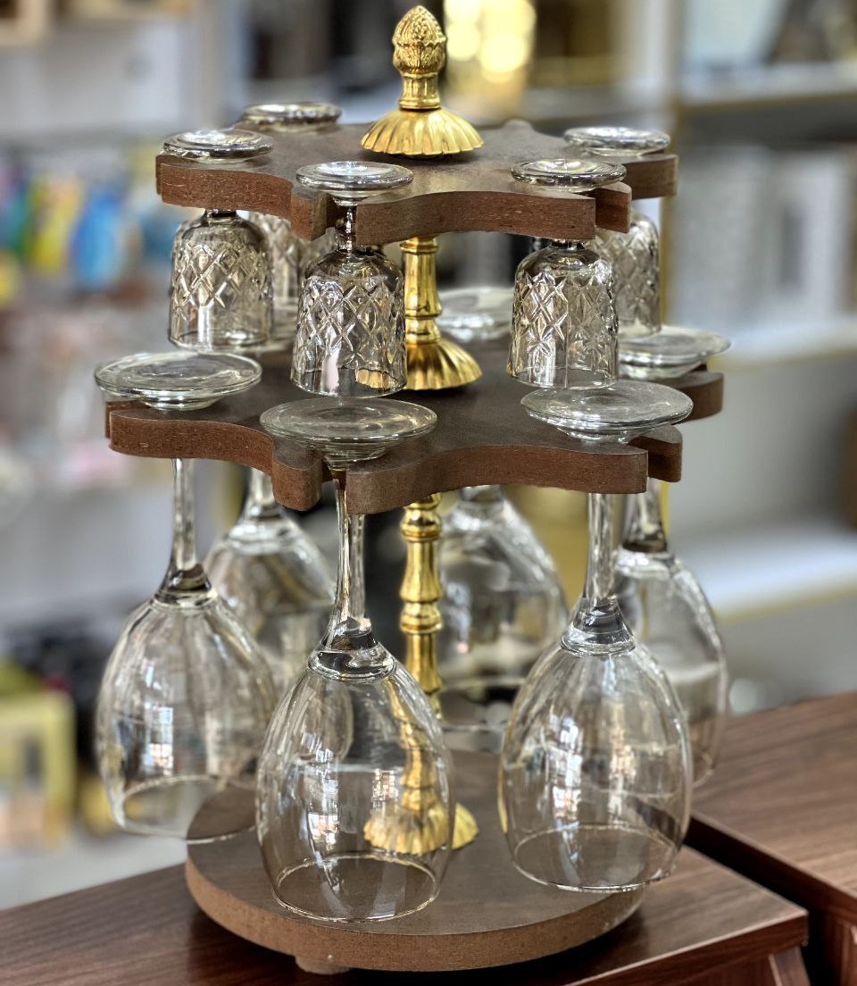 گیلاس چرخشی 2طبقه