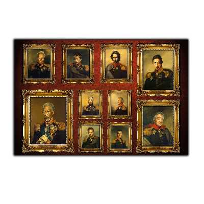 تابلو شاسی بکلیت طرح بازیگران سینمای آمریکا مدل SH-S3936