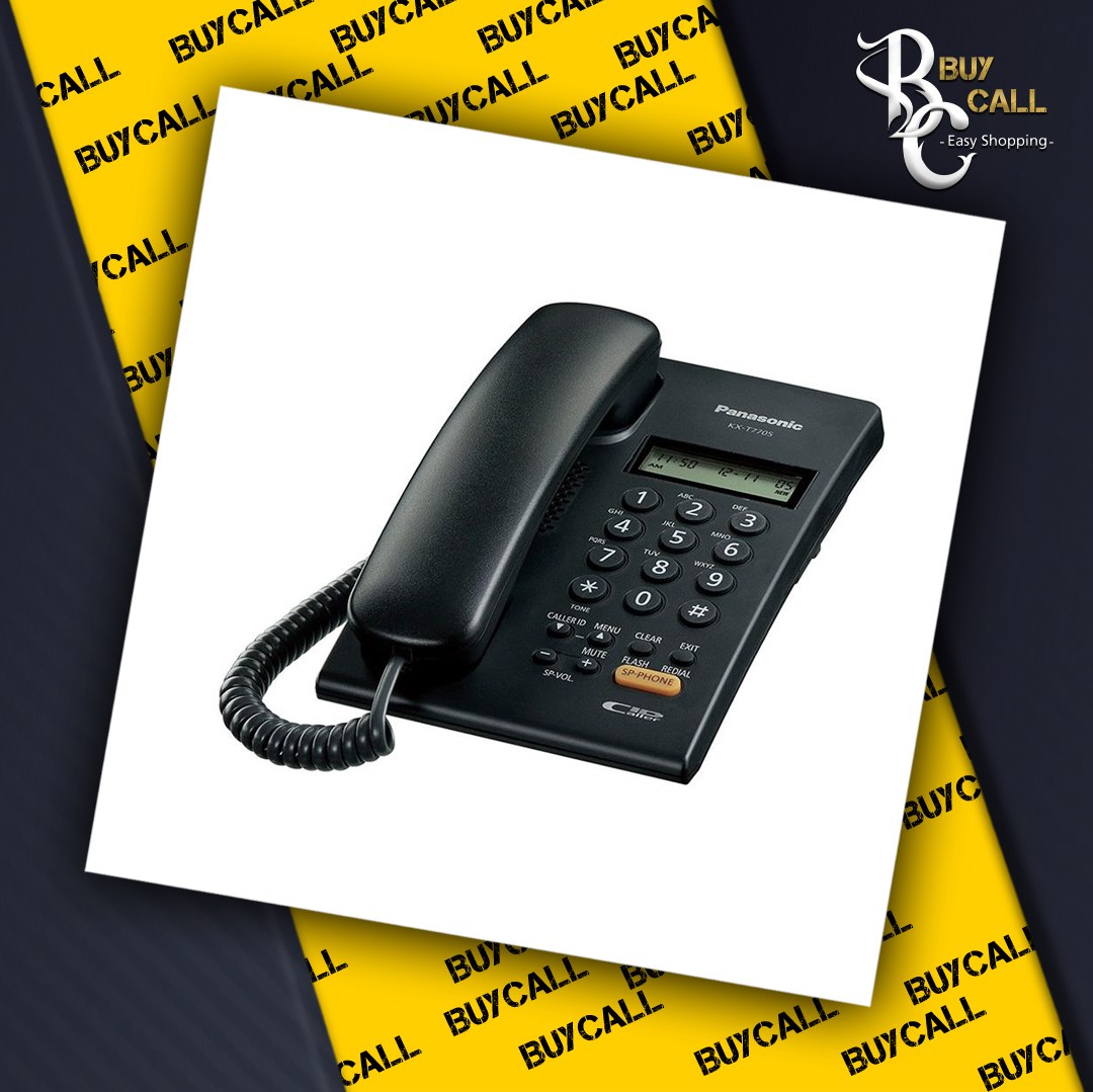 گوشی تلفن باسیم پاناسونیک مدل KX-T7705X  گارانتی12 ماهه پویان 