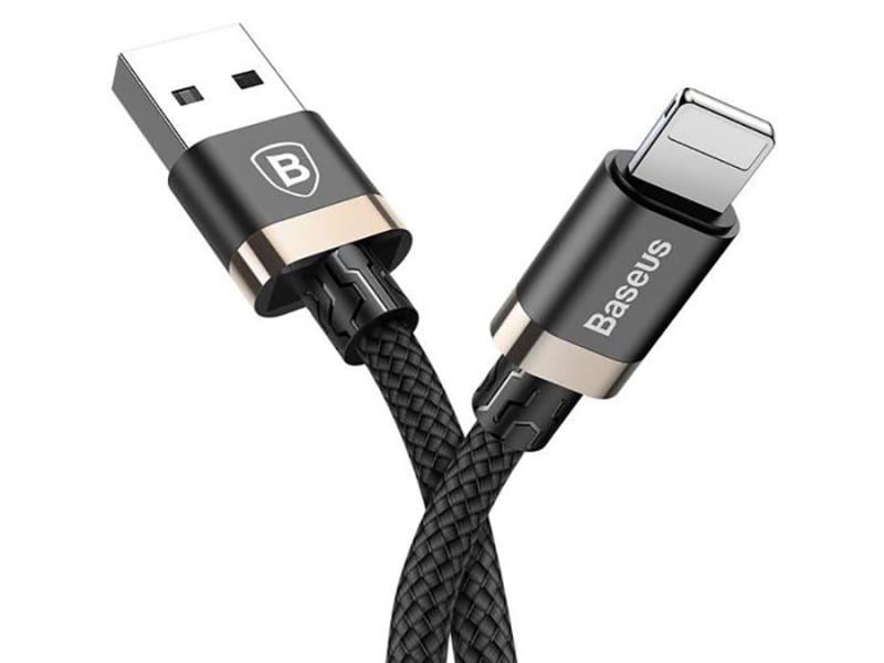 کابل شارژ لایتنینگ اپل بیسوس Baseus Golden Belt Lightning Cable 15m