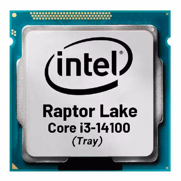 پردازنده اینتل سری Raptor Lake مدل Core i3-14100 بدون باکس