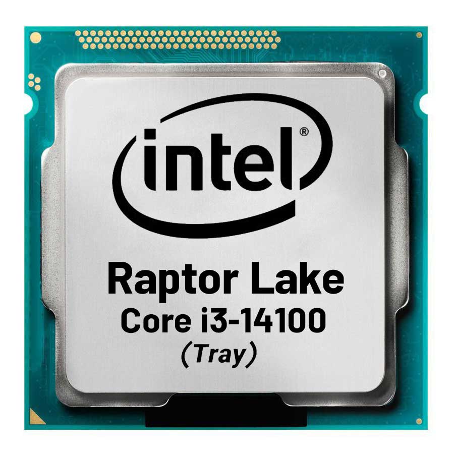 پردازنده اینتل سری Raptor Lake مدل Core i3-14100 بدون باکس