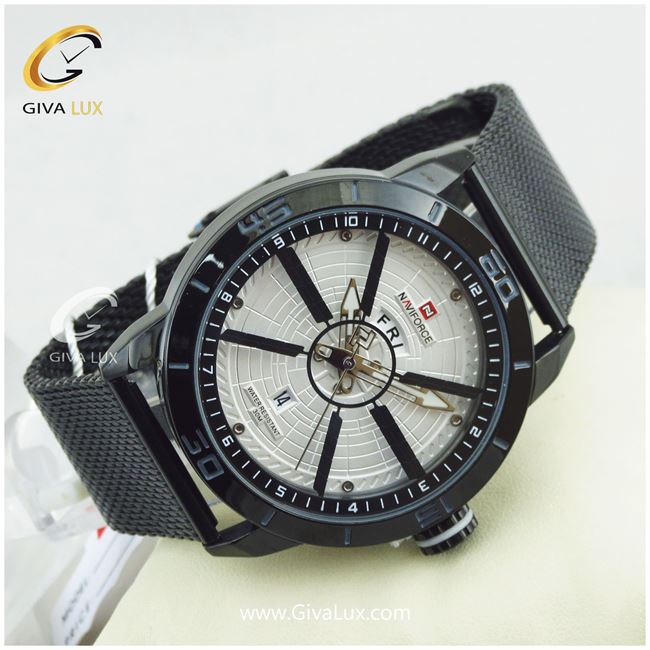 ساعت مچی مردانه نیوی فورس مشکی مدل NF9155M