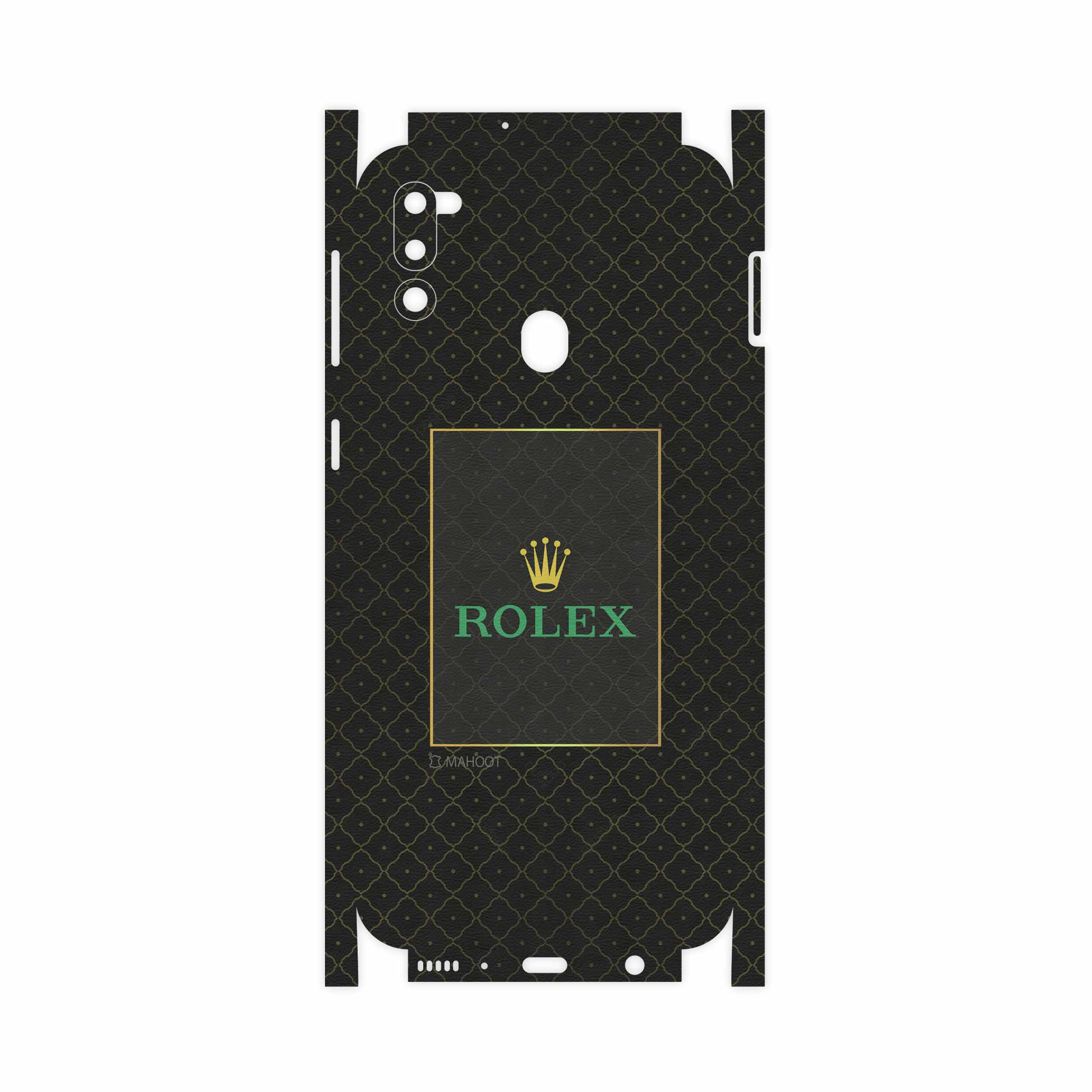 برچسب پوششی ماهوت مدل Rolex-Logo-FullSkin مناسب برای گوشی موبایل سامسونگ Galaxy M21 (2021) Edition