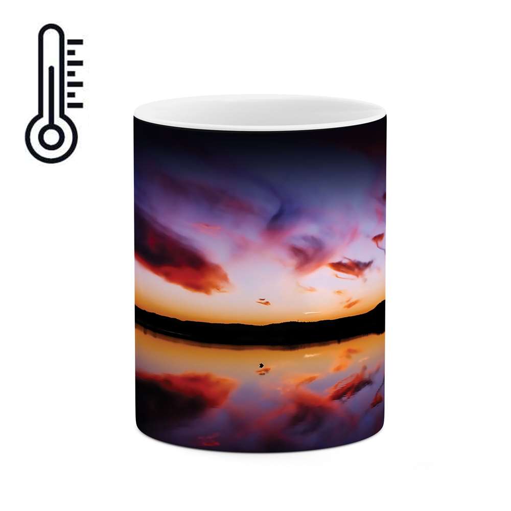 ماگ حرارتی طرح غروب مدل mgph01431