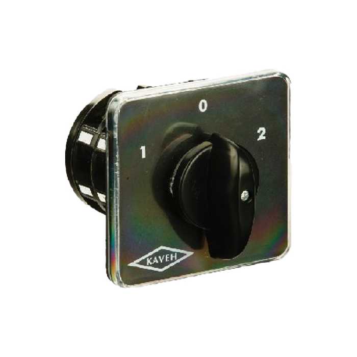 کلید گردان دو فاز دو طرفه 40 آمپر الکترو کاوه کد 4006