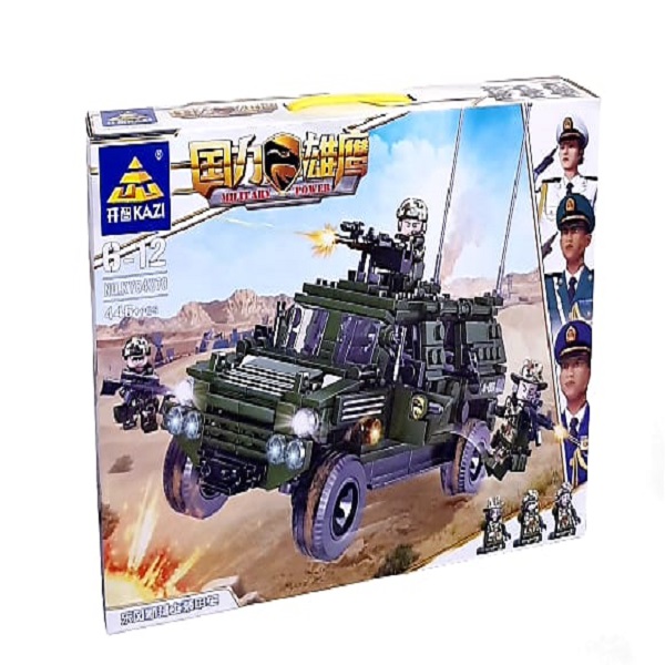 ساختنی کازی مدل ماشین جنگی کد 84070