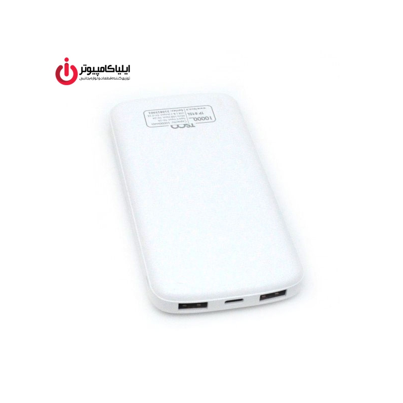 پاوربانک تسکو مدل TP 815L با ظرفیت 10000 میلی آمپر