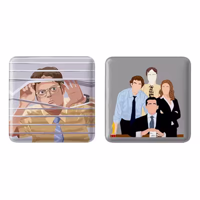 پیکسل خندالو مدل داویت شروت سریال آفیس The Office کد 1022210227 مجموعه 2 عددی
