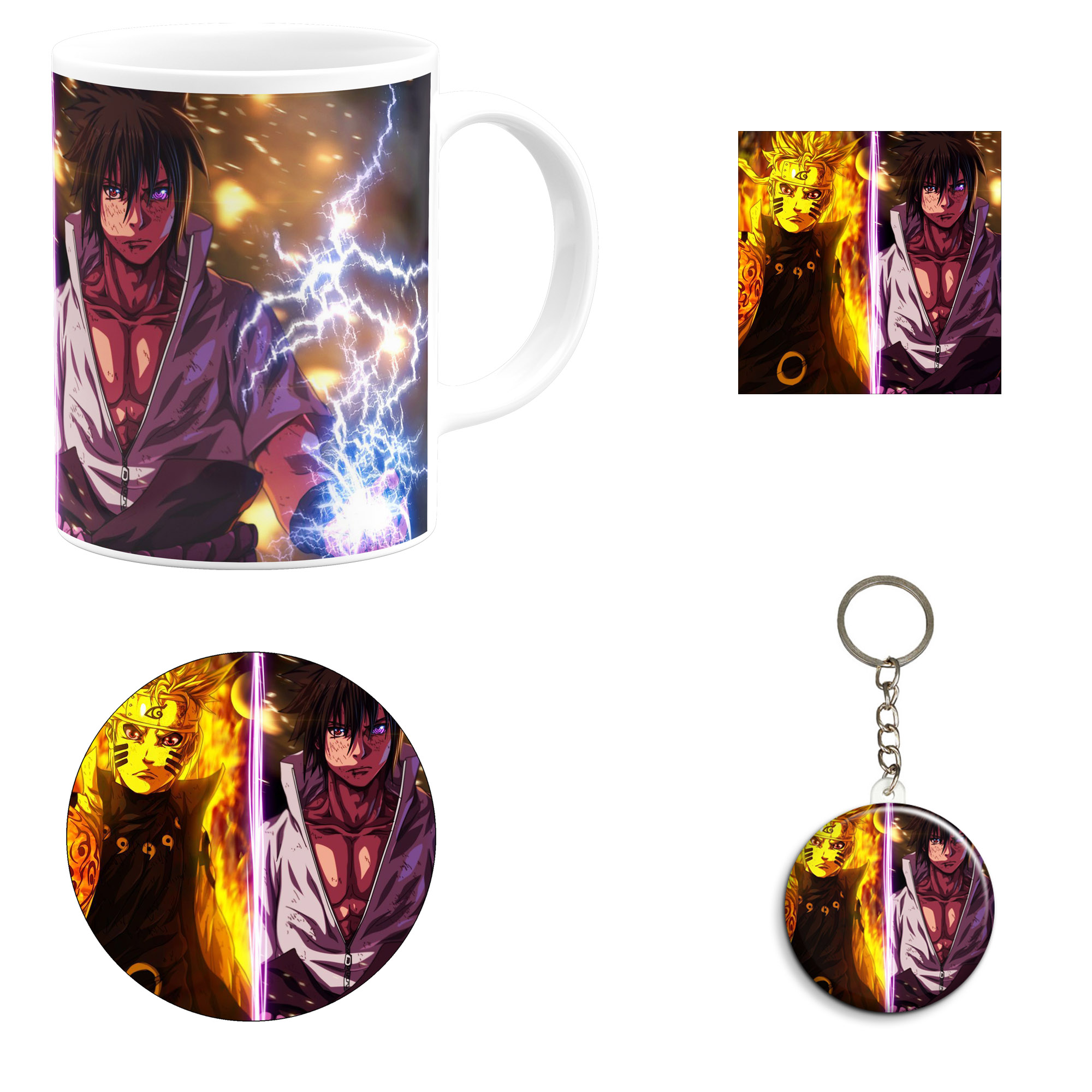 ست هدیه ماگ مدل انیمه ناروتو کد M4