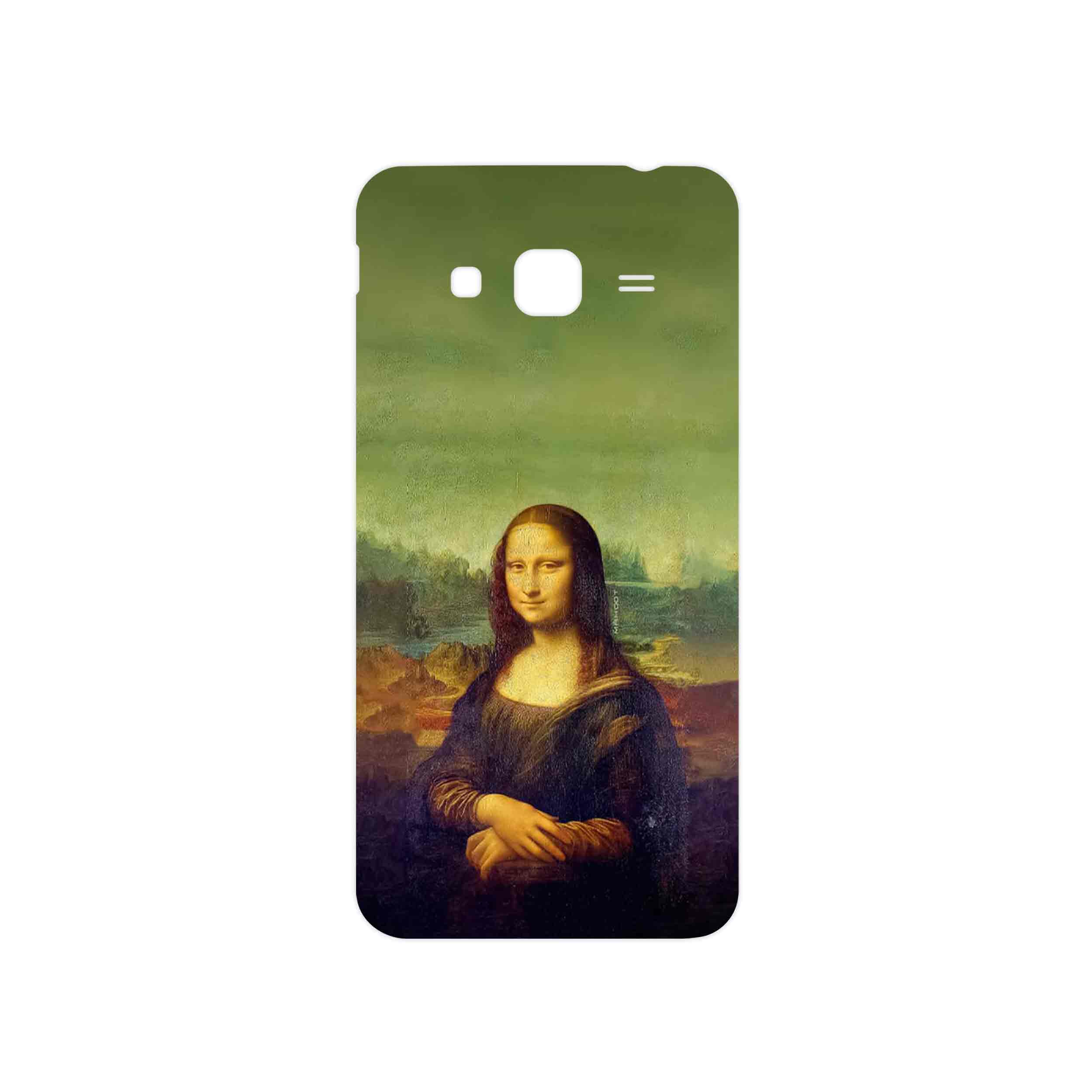 برچسب پوششی ماهوت مدل Mona Lisa of da Vinci مناسب برای گوشی موبایل سامسونگ Galaxy J3 2016