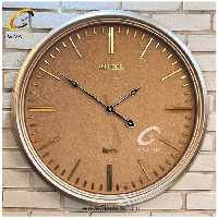 ساعت دیواری اورجینال ولدر PVC نقره ای| کد رفرنس 7013