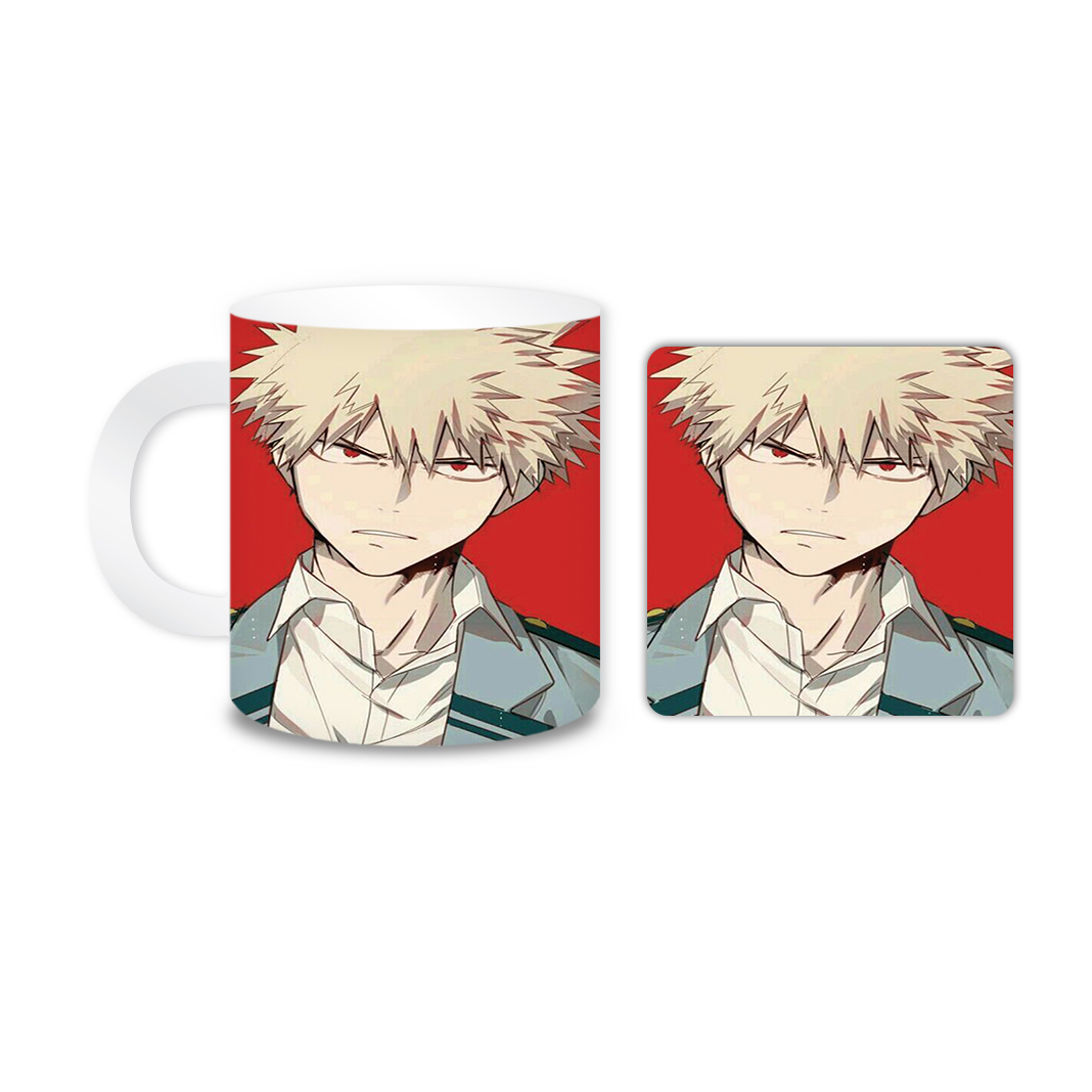 ماگ مدل انیمه کد 2315 به همراه زیر لیوانی