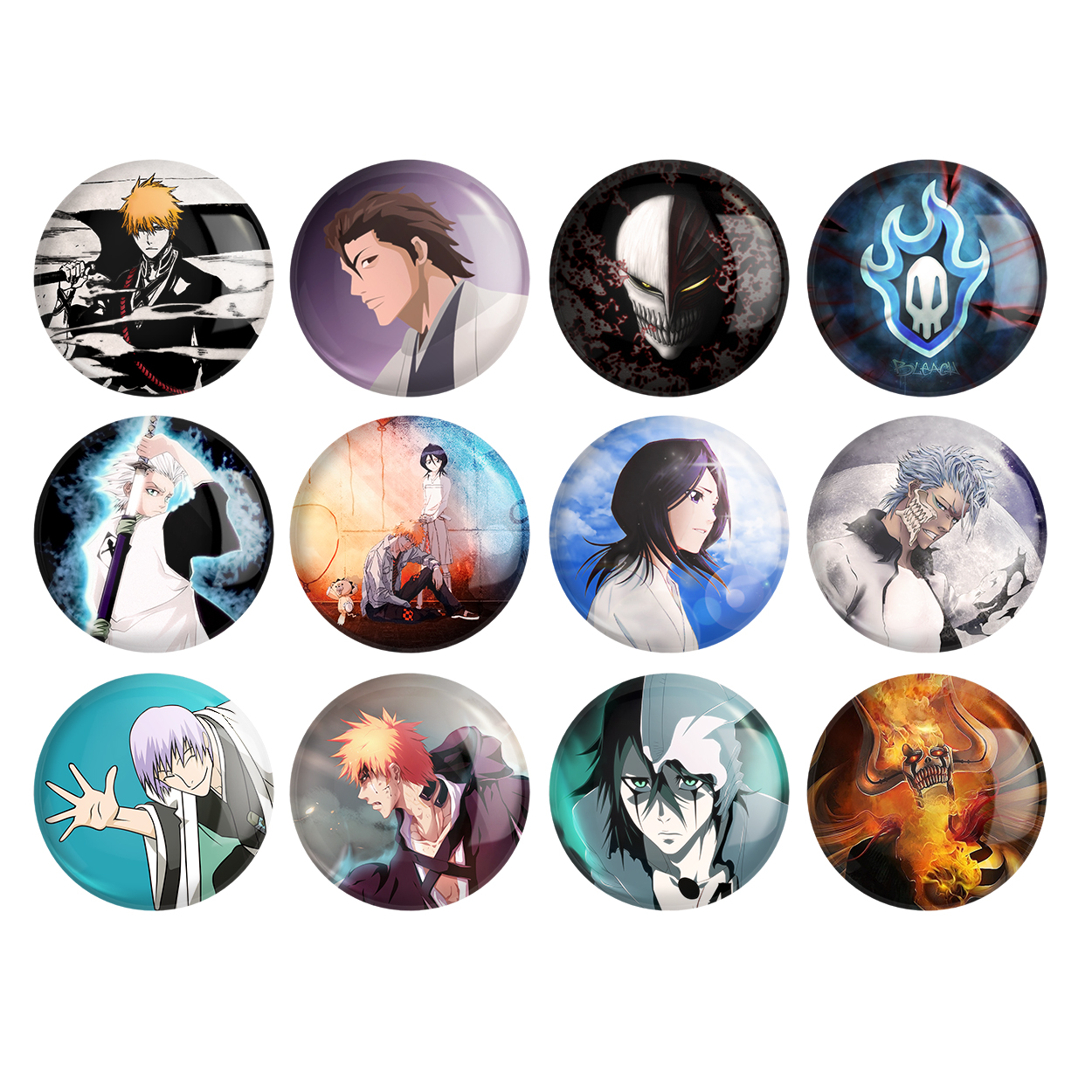 پیکسل خندالو مدل انیمه بلیچ کد 504 مجموعه 12 عددی