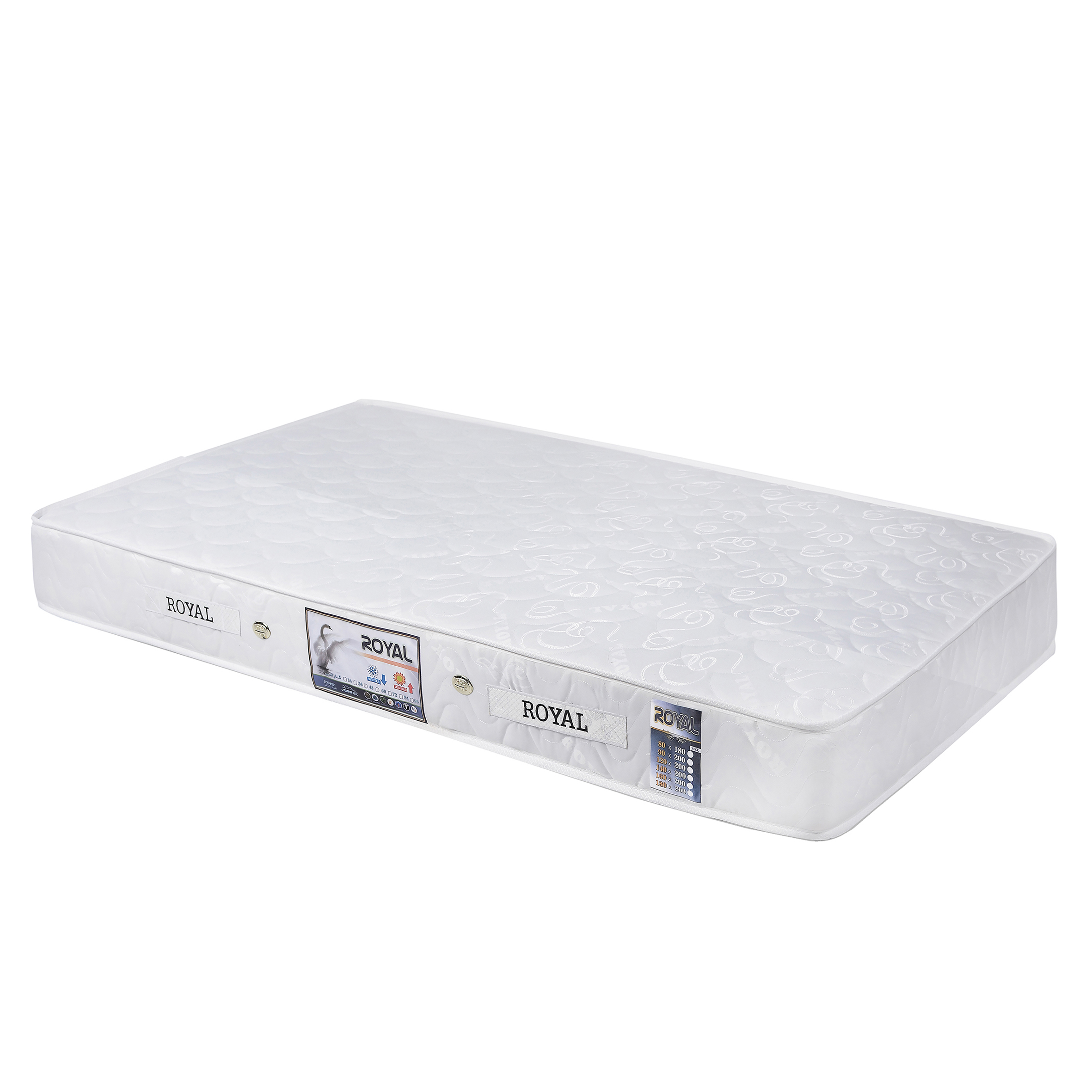 تشک رویال مدل 03 یک نفره سایز 80x180 سانتی متر
