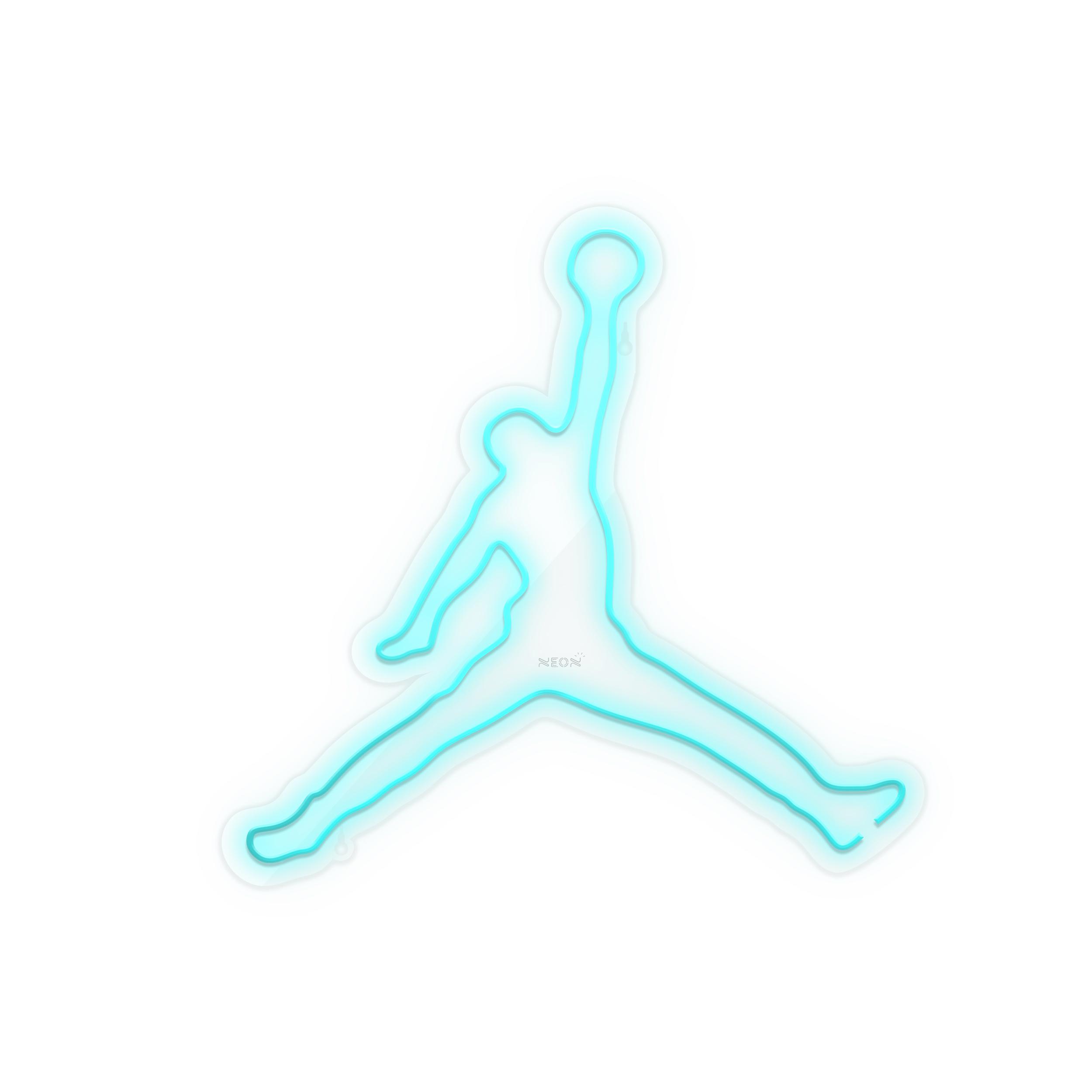 چراغ دیواری نئون دیزاین طرح Jordan_TBL