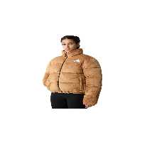 کاپشن ورزشی چند رنگ زنانه فضای باز ناپتس مخملی W Versa 600 پر غاز NF0A84F9I0J1 قهوه ای The North Face