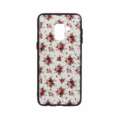 کاور طرح گل کد 08 مناسب برای گوشی موبایل سامسونگ Galaxy A8 2018 / A530