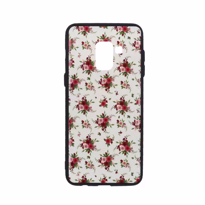 کاور طرح گل کد 08 مناسب برای گوشی موبایل سامسونگ Galaxy A8 2018 / A530