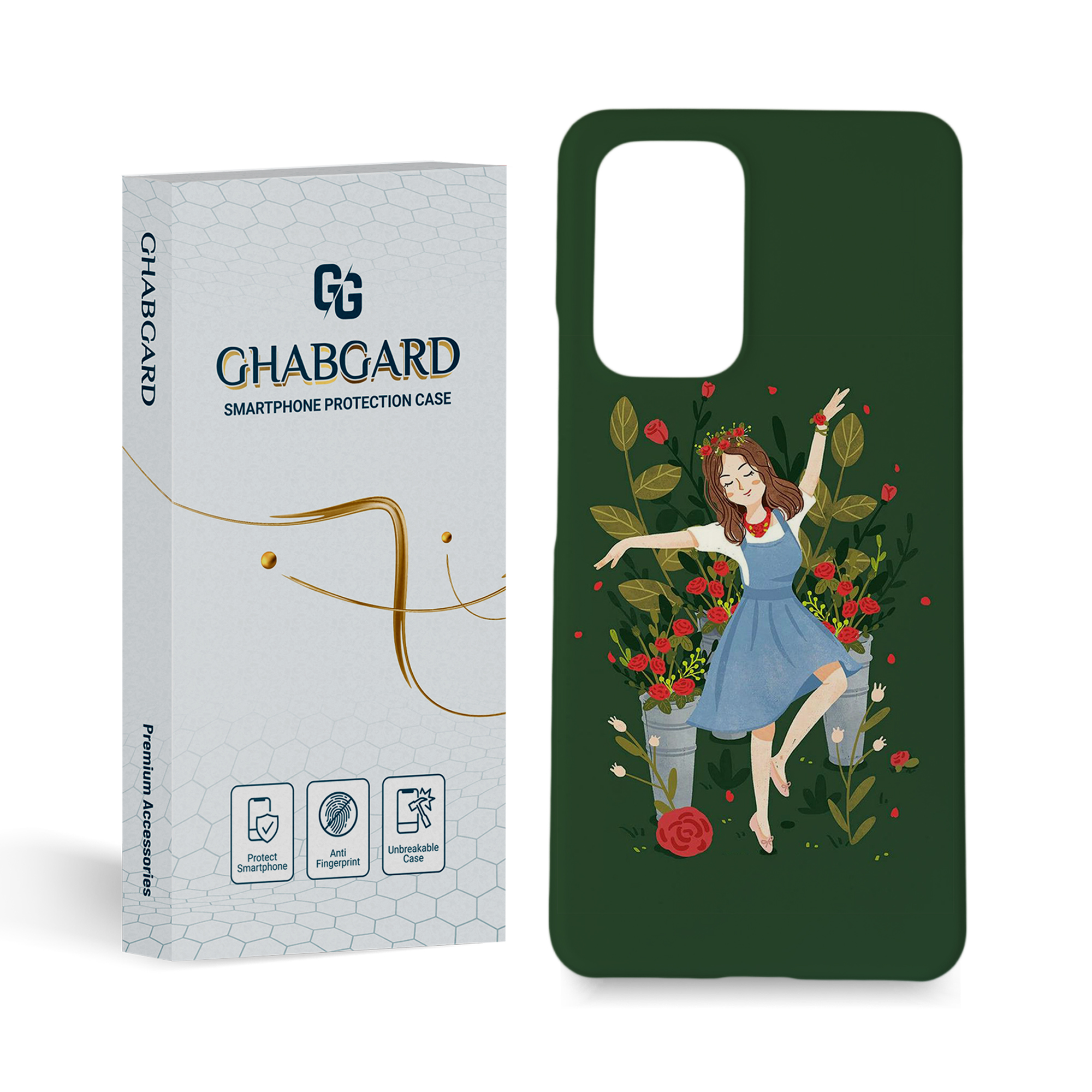 کاور قاب گارد مدل دخترانه مناسب برای گوشی موبایل سامسونگ Galaxy a53  