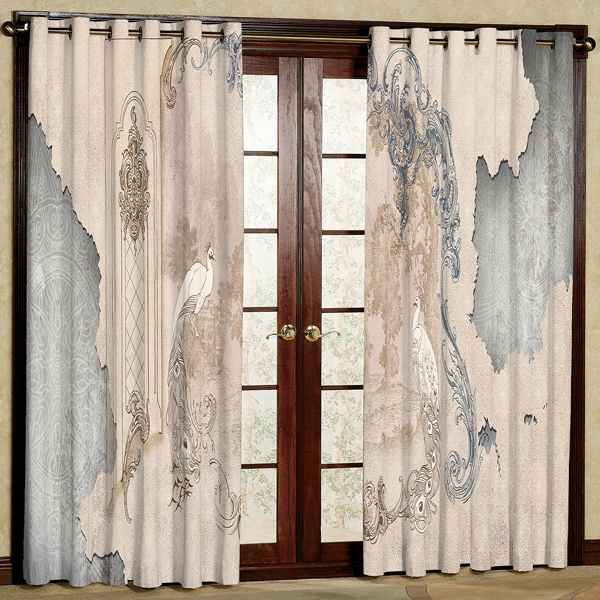 پرده مدل مخمل پانچی کد 7111 سایز 280x140 سانتی متر