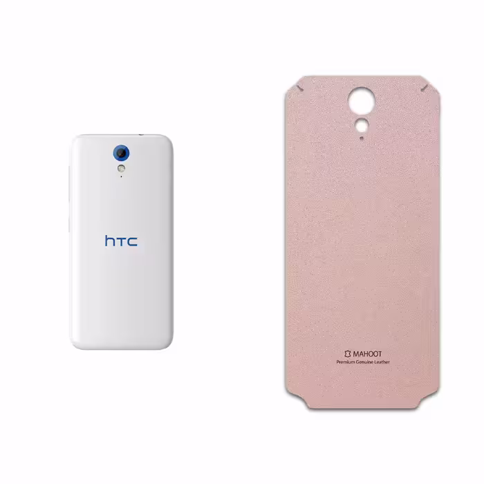 برچسب پوششی ماهوت مدل Rose Gold Leather مناسب برای گوشی موبایل اچ تی سی Desire 620