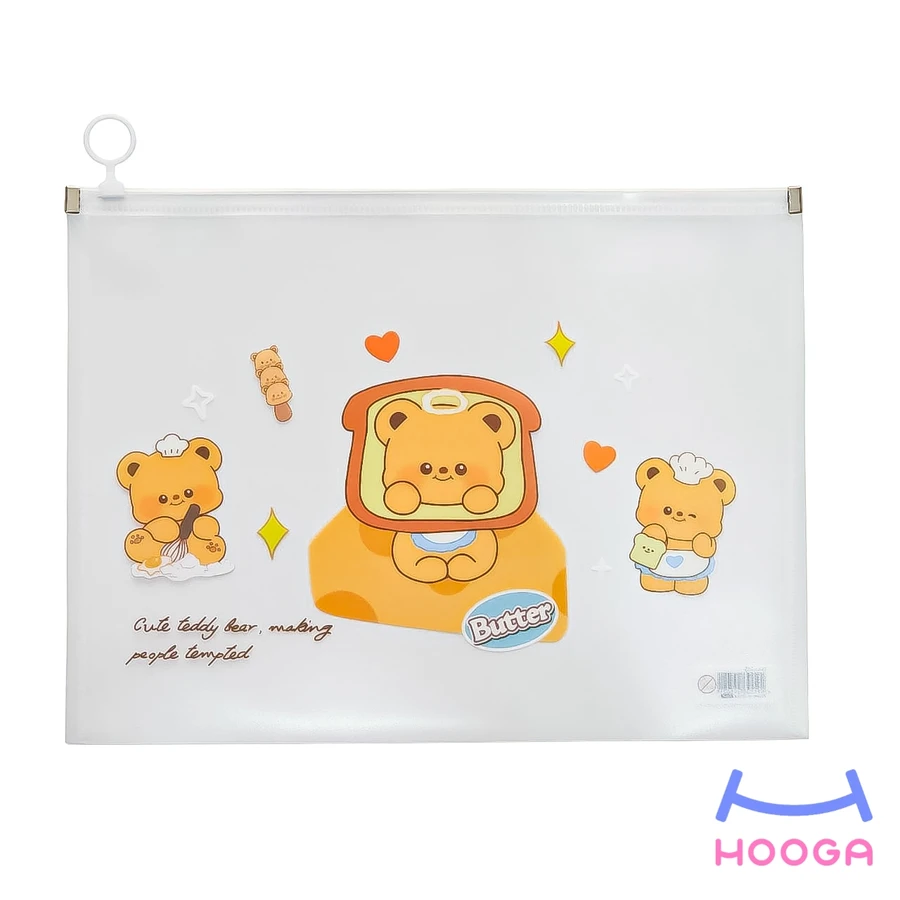 کاور A4 سری خرسی طرح 2 - هوگا شاپ - فروش انواع محصولات فانتزی