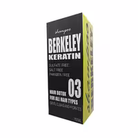 شامپو نرم کننده و تقویت کننده تثبیت کراتین برکلی BERKELEYبدون سولفات و امونیاک