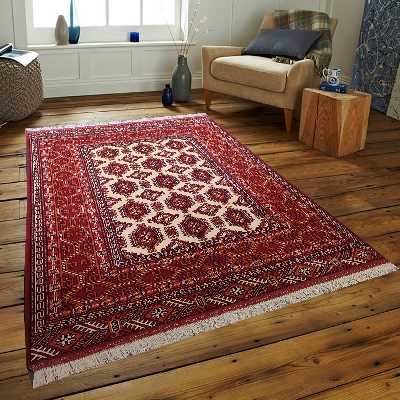 فرش دستبافت سه متری طرح لوزی کد AA380