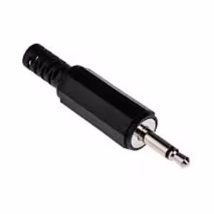 فیش هدفن 3.5mm مونو مشکی | فیش AUX