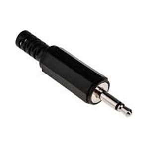 فیش هدفن 3.5mm مونو مشکی | فیش AUX