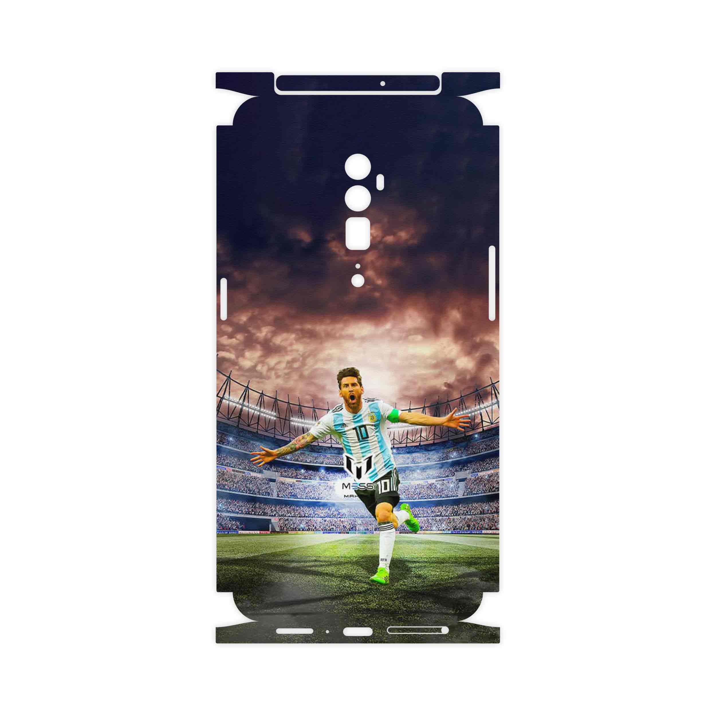 برچسب پوششی ماهوت مدل Lionel Messi 2-FullSkin مناسب برای گوشی موبایل اپو RENO 10X
