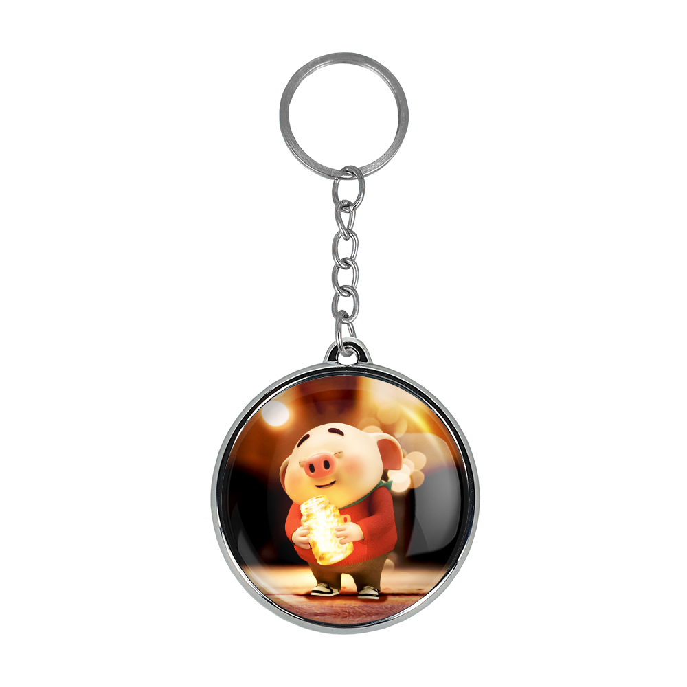 جاکلیدی خندالو طرح بچه خوک مدل دوطرفه کد 29642959