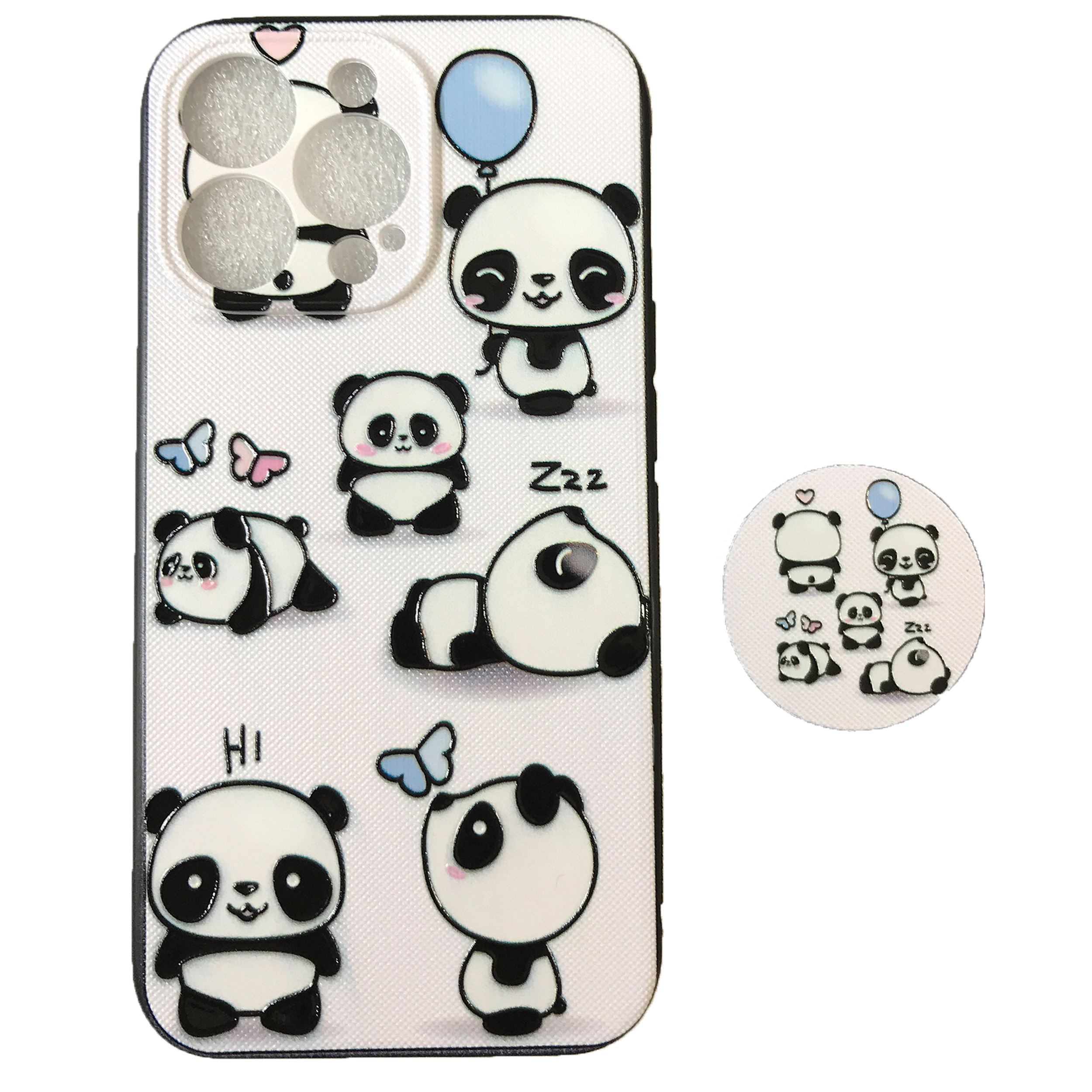 کاور مدل TD-13P مناسب برای گوشی موبایل اپل iPhone 13pro به همراه پایه نگهدارنده