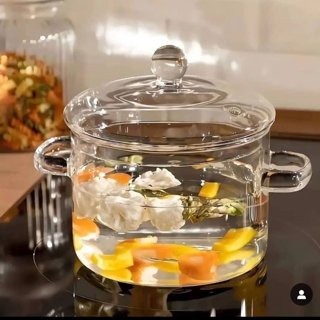 قابلمه پیرکس شعله مستقیم با کیفیت عالی و ظاهری زیبا و شکیل 