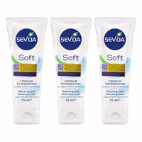 کرم مرطوب کننده سودا مدل soft حجم 75 میلی لیتر مجموعه 3 عددی