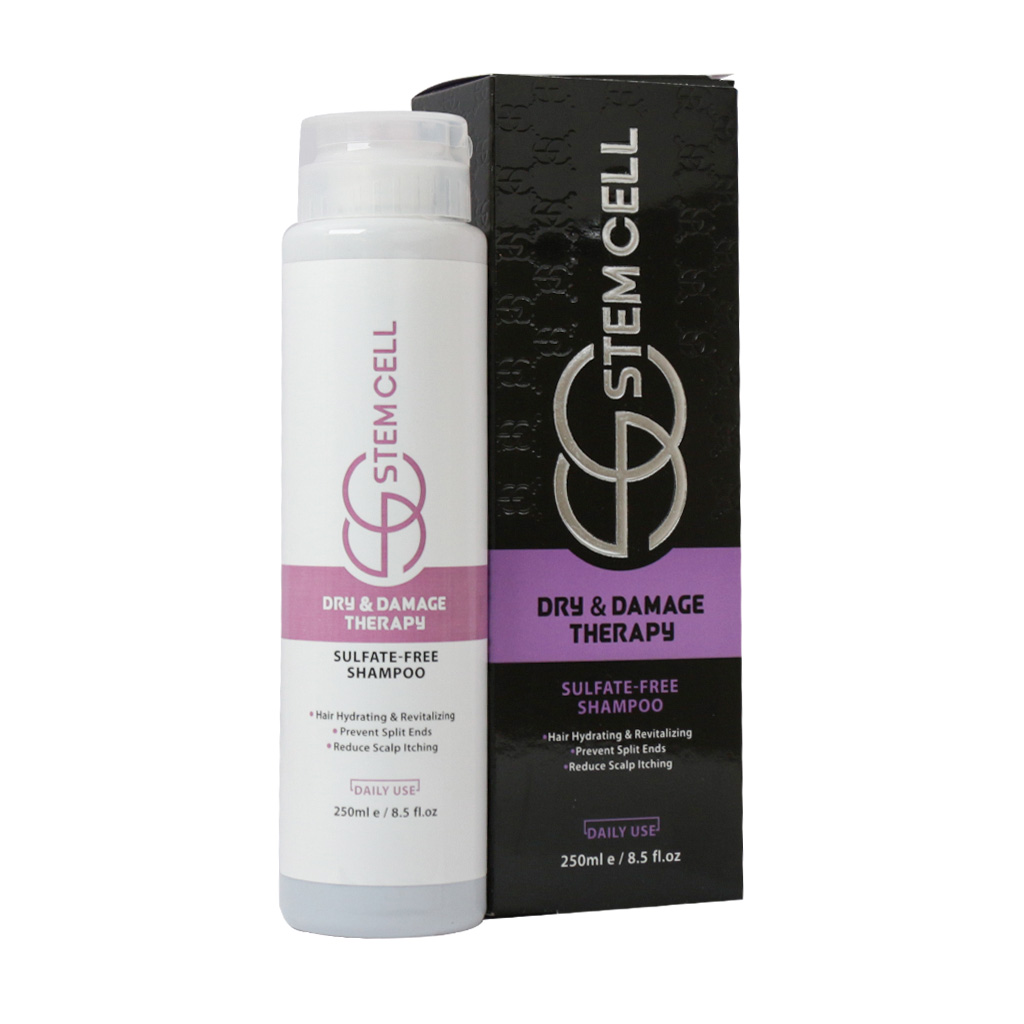 شامپو مو استم سل مدل dry and damage therapy حجم 250 میلی لیتر
