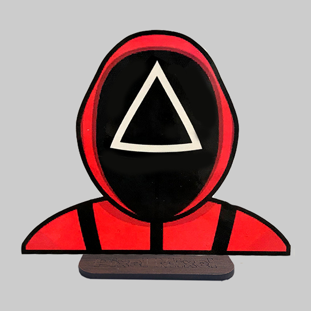 استند رومیزی پیکسل میکسل مدل سریال بازی مرکب سرباز مثلث