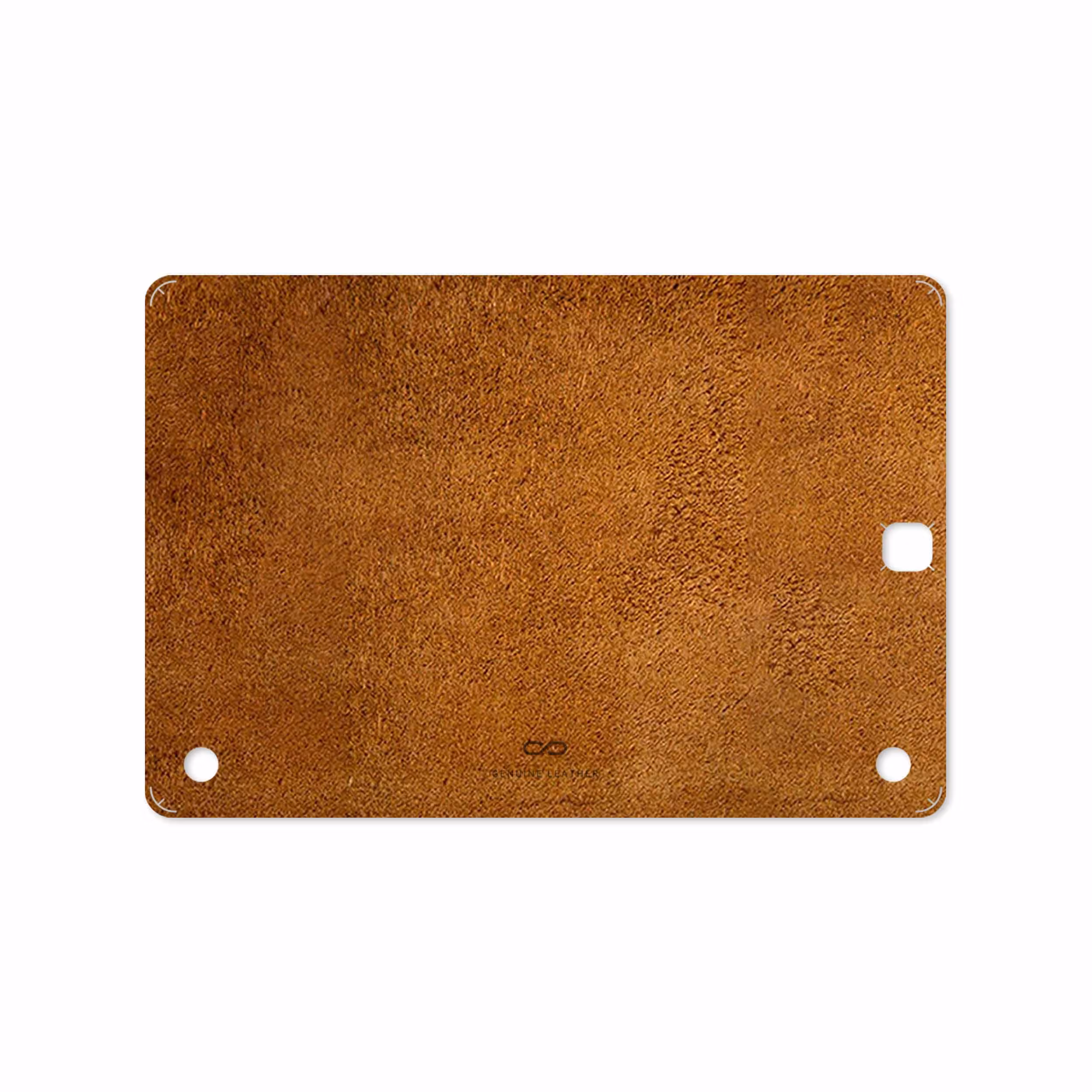 برچسب پوششی ماهوت مدل Brown-Chamois-Leather مناسب برای تبلت سامسونگ Galaxy Tab A 9.7 2015 T550