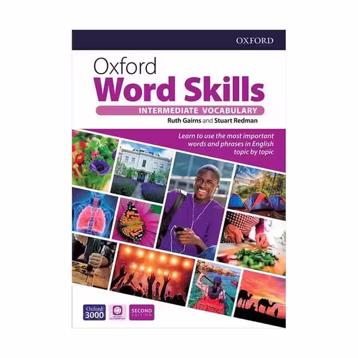 کتاب OXF WORD SKILKSINTER INTER 2rd edition اثر Ruth Gairns and Stuart Redman انتشارات زبان مهر