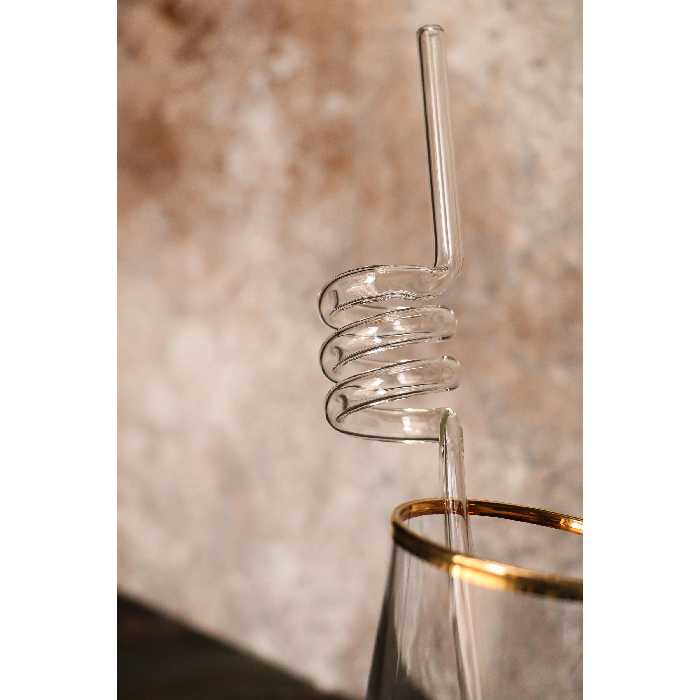 نی شربت خوری مدل موناکو بسته 4 عددی