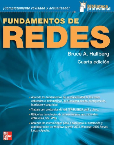 خرید و دانلود نسخه کامل کتاب Fundamentos de Redes