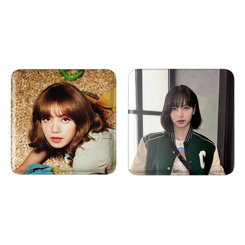 پیکسل خندالو مدل لیسا بلک پینک کد 1435114349 مجموعه 2 عددی