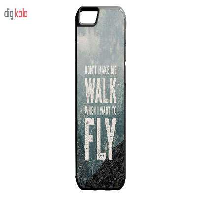 کاور طرح تایپوگرافی کد 1105409019 مناسب برای گوشی موبایل اپل iphone 6/6s