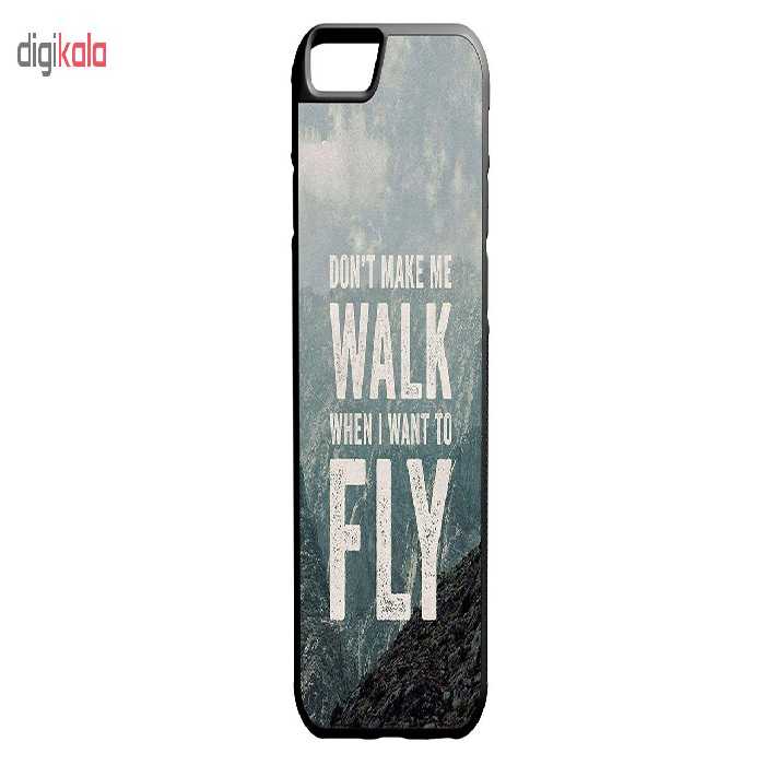 کاور طرح تایپوگرافی کد 1105409019 مناسب برای گوشی موبایل اپل iphone 6/6s
