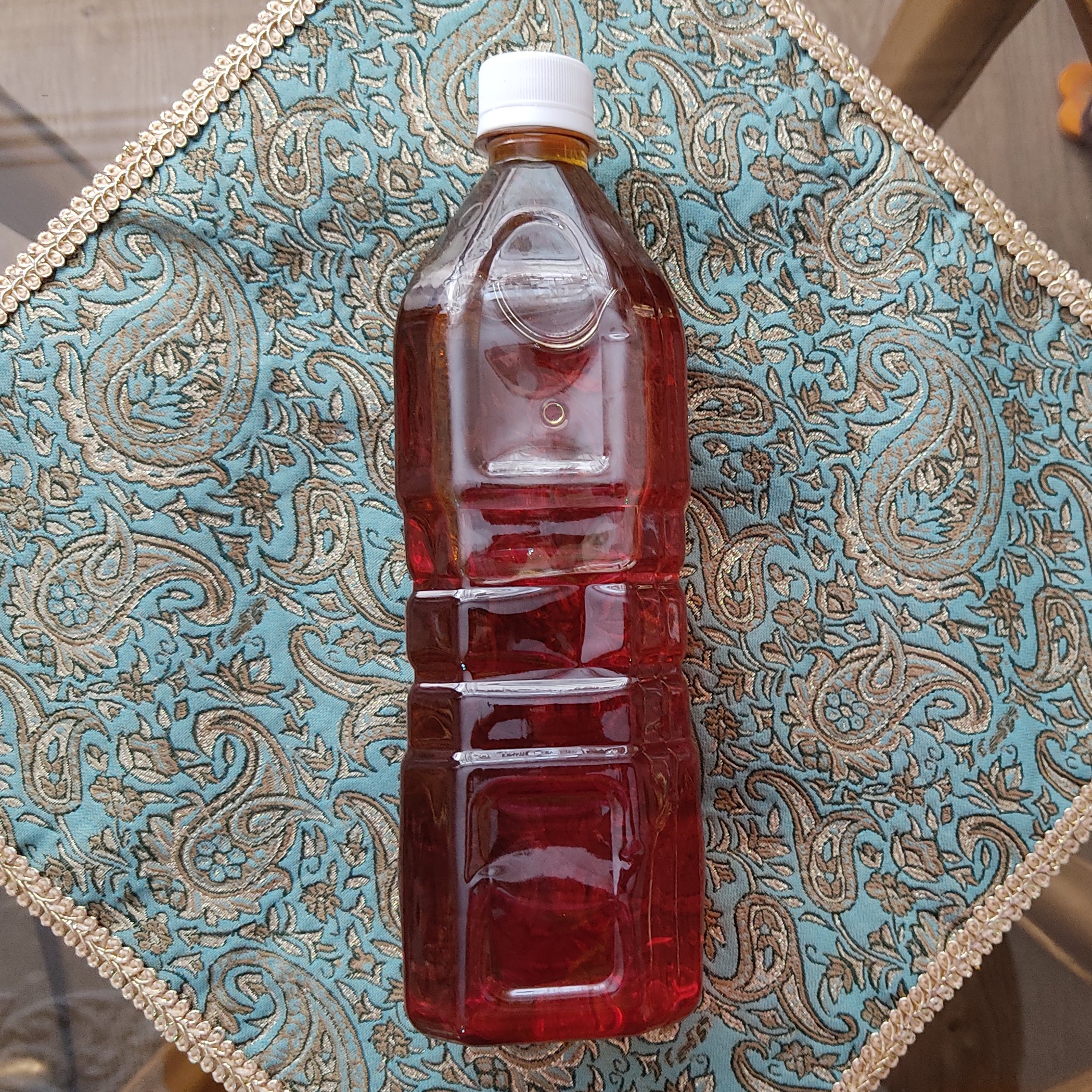 سکنجبین  با سرکه طبیعی و نعنا و زعفران(1200 گرم)