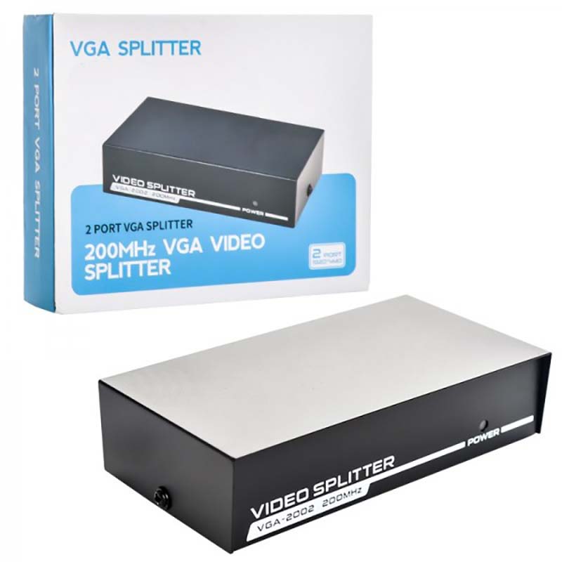 اسپلیتر 2 پورت VGA   آداپتور رویال Royal VGA-2002