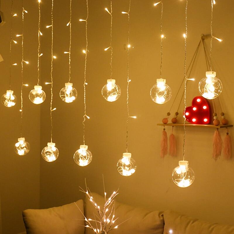 ریسه ال ای دی مدل سوزنی طرح حباب طول 2.5 متر