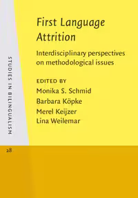 خرید و دانلود نسخه کامل کتاب First Language Attrition: Interdisciplinary Perspectives on Methodological Issues (Studies in Bilingualism)